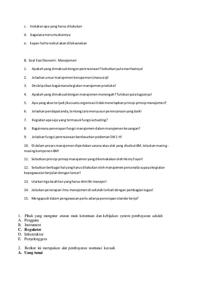 Contoh Soal Sejarah Kelas 10